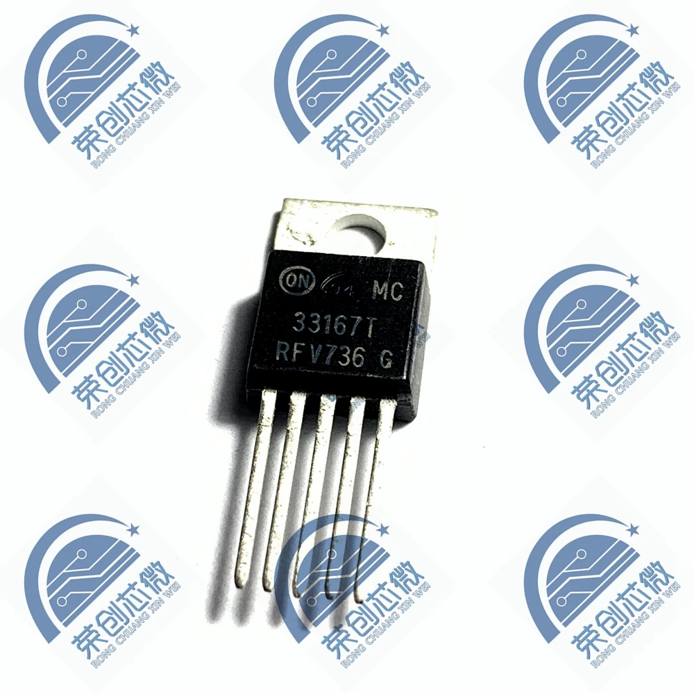 5PCS New MC33167T 33167 T Schakelaar Voltage Regulator In TO220 Goede Kwaliteit