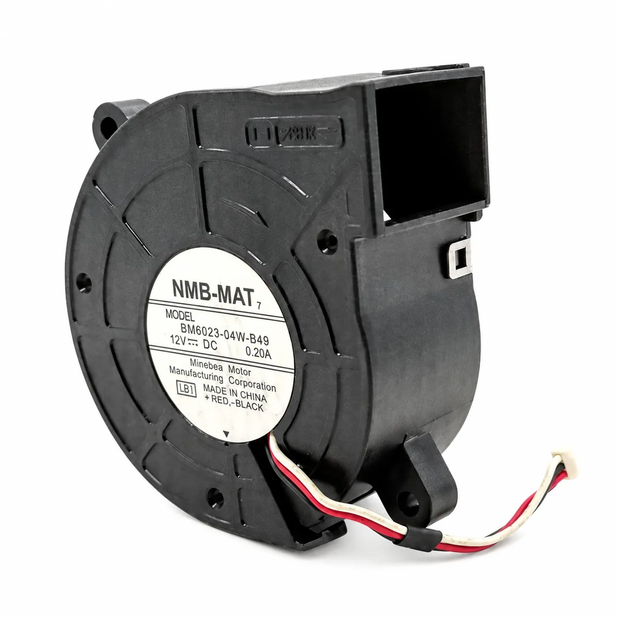 BM6023-04W-B49 Cooling Fan 60x60x20mm 6020 DC 12V 0.20A for NMB-MAT