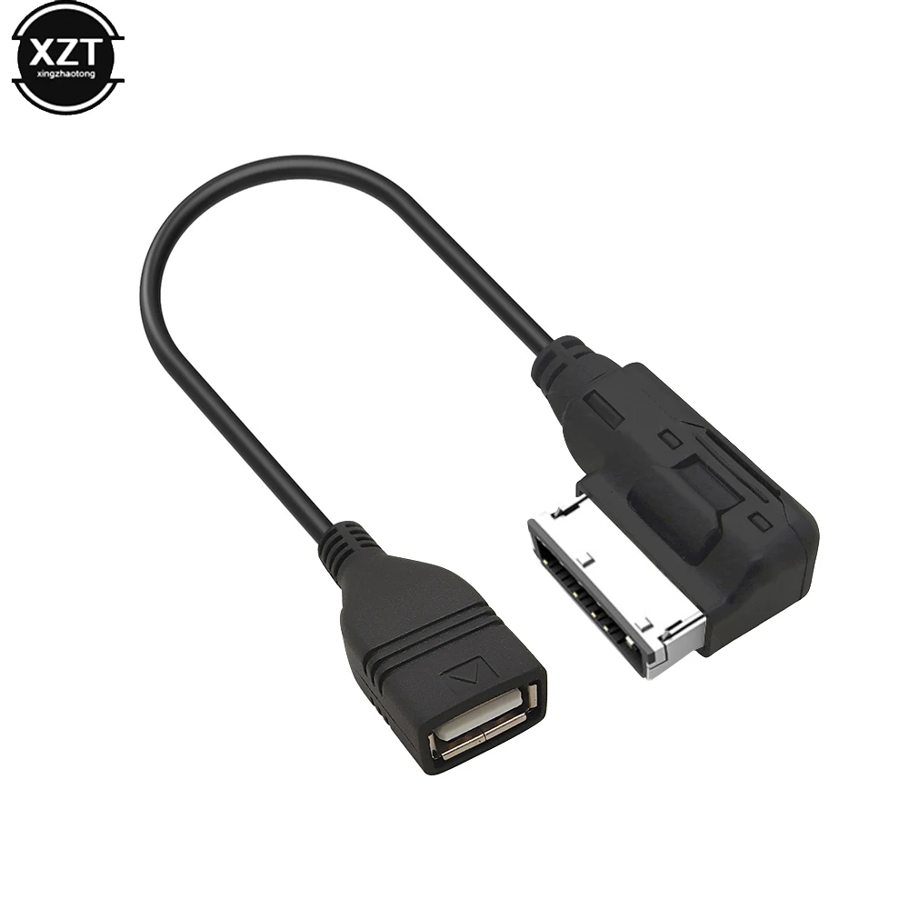 1 шт. Универсальный USB AUX кабель музыкальный MDI MMI AMI к USB разъему аудио AUX адаптер провод передачи данных для AUDI для VW