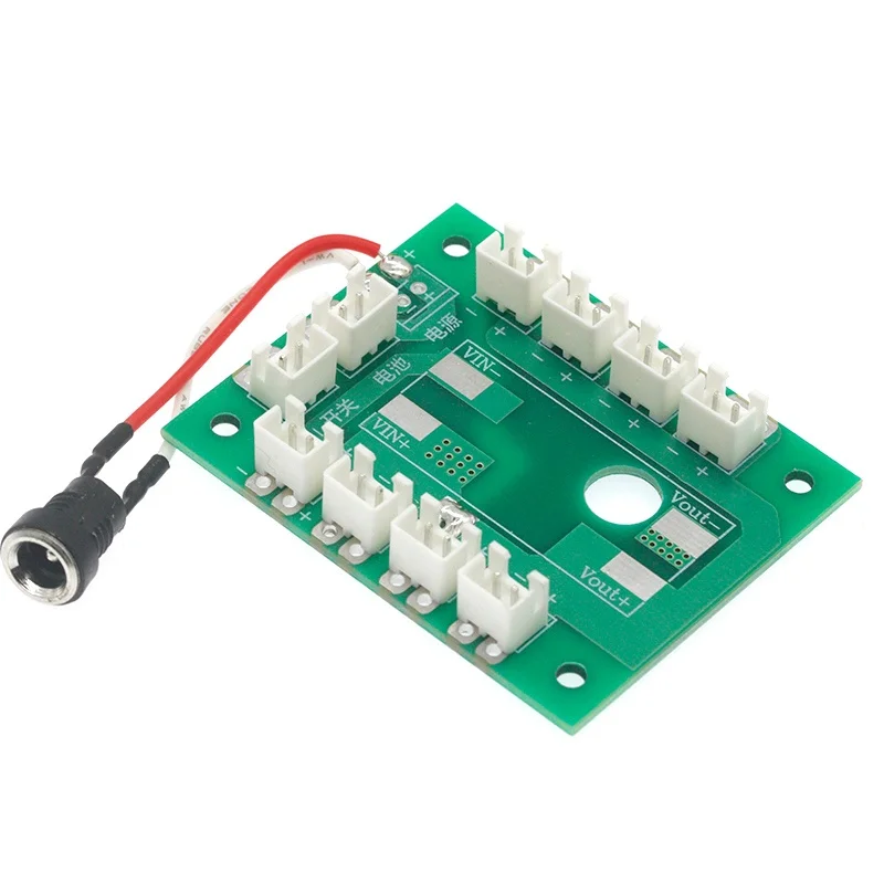 DC plug wire to 2 pinXH2.54 white terminal block one multi-power plug board parallel circuit board connection board