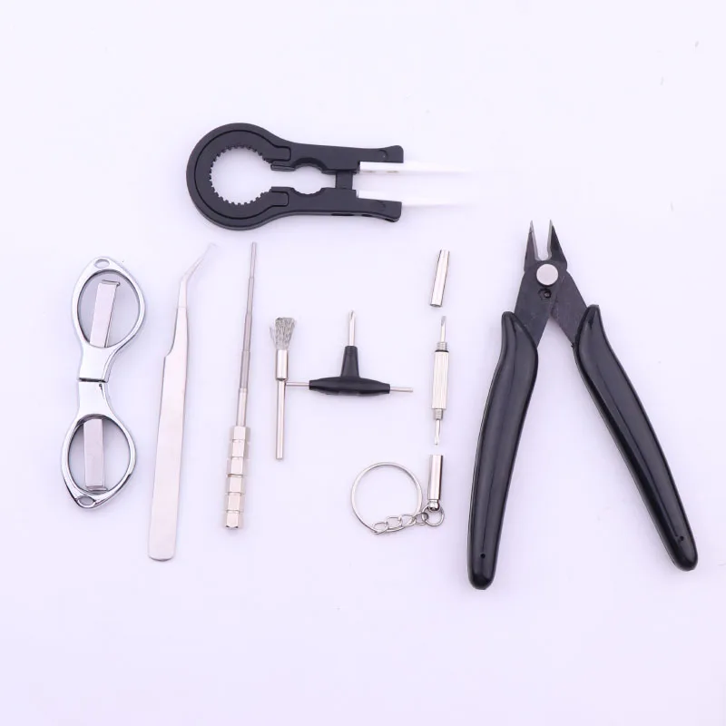 1 Set Mini DIY Tool Bag Tweezers Pliers  Portable Blacksmithing Toolkit Sets Wire Heaters Kit Coil Jig Winding For Packing