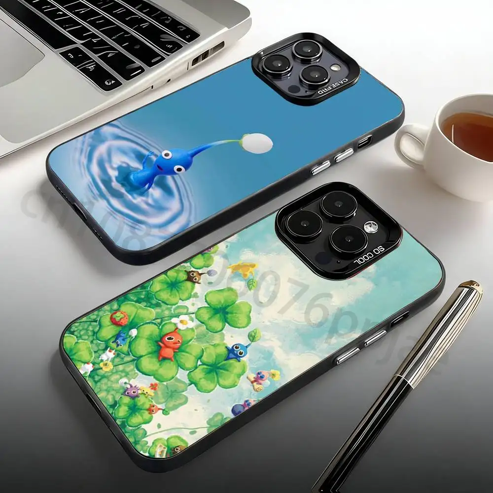 

Pikmin Phone Case For iPhone 17,16,15,14,13,12,11,Pro,Max,Plus,Mini, Matte Shockproof Case