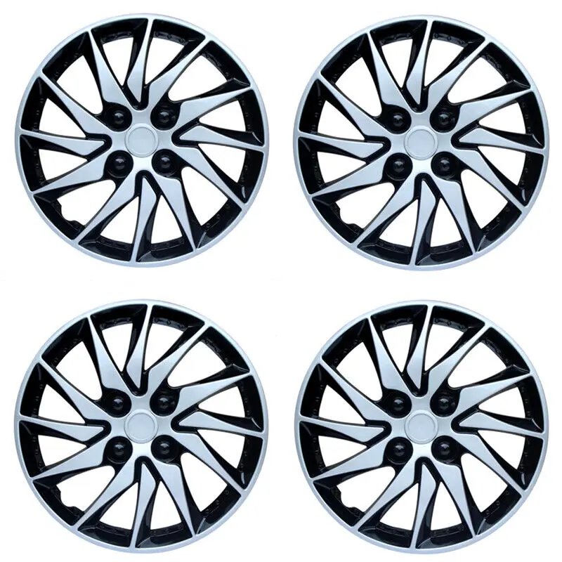 1Pcs Wheel Hub Car Hubcaps Covers Cover Cap 14 Inch Hubcap Caps For Auto Case Replacement Vehicle Automotive Rim Trims