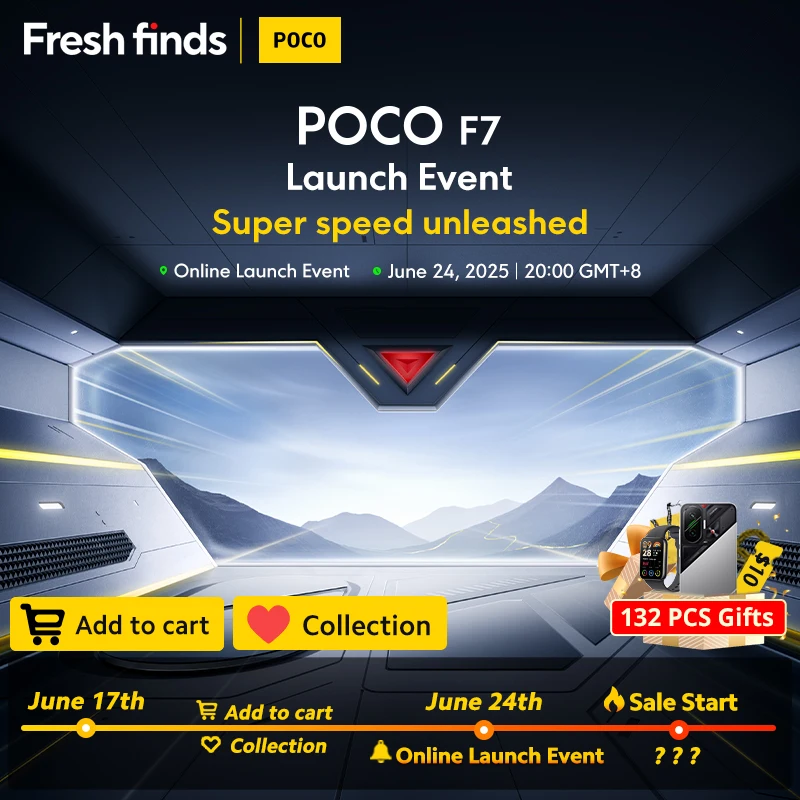【World Premiere】POCO F7 Smartphone Coming Soon