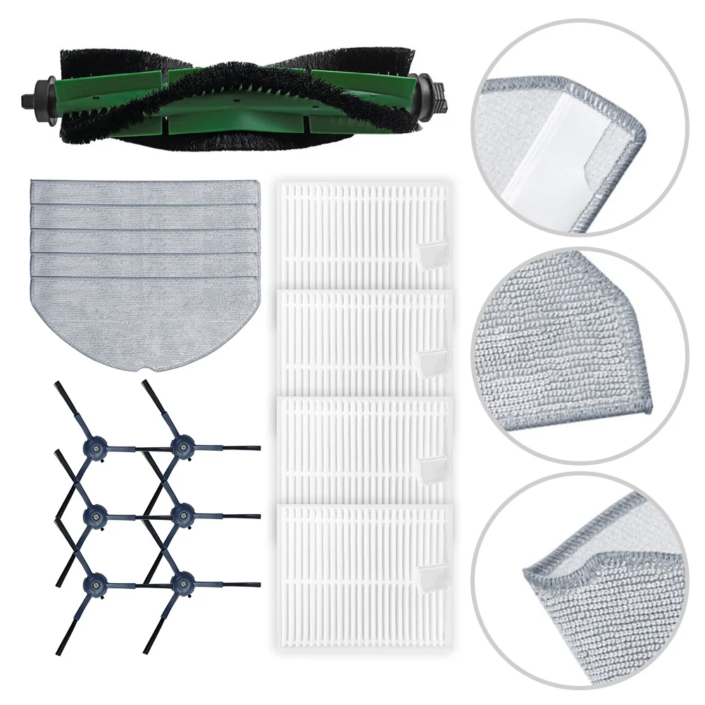 

Main Side Brush Filter Mop Cloth For Cecotec For Conga 8490 For Ultimate Ultra Power Home Vacuum Cleaner Parts Consumables