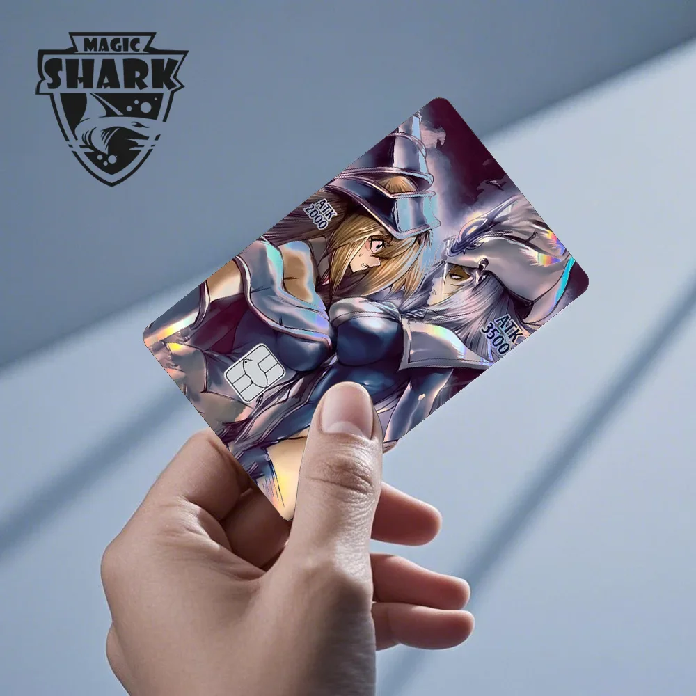 Magic Shark Blue Eyes Dragon Yo-gi-oh Game Shinny Laser Holographic Debit Credit Card Sticker Film Skin Front Cover – Detail 24
