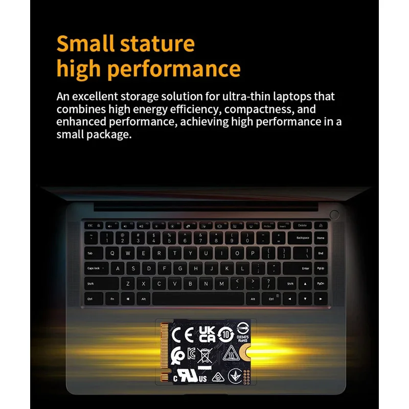 M.2 2230 NVMe PCIe3.0 x4 Internal SSD 128GB Solid State Drive M‑Key For Laptop Tablet Surface Steam Deck Disco Duro