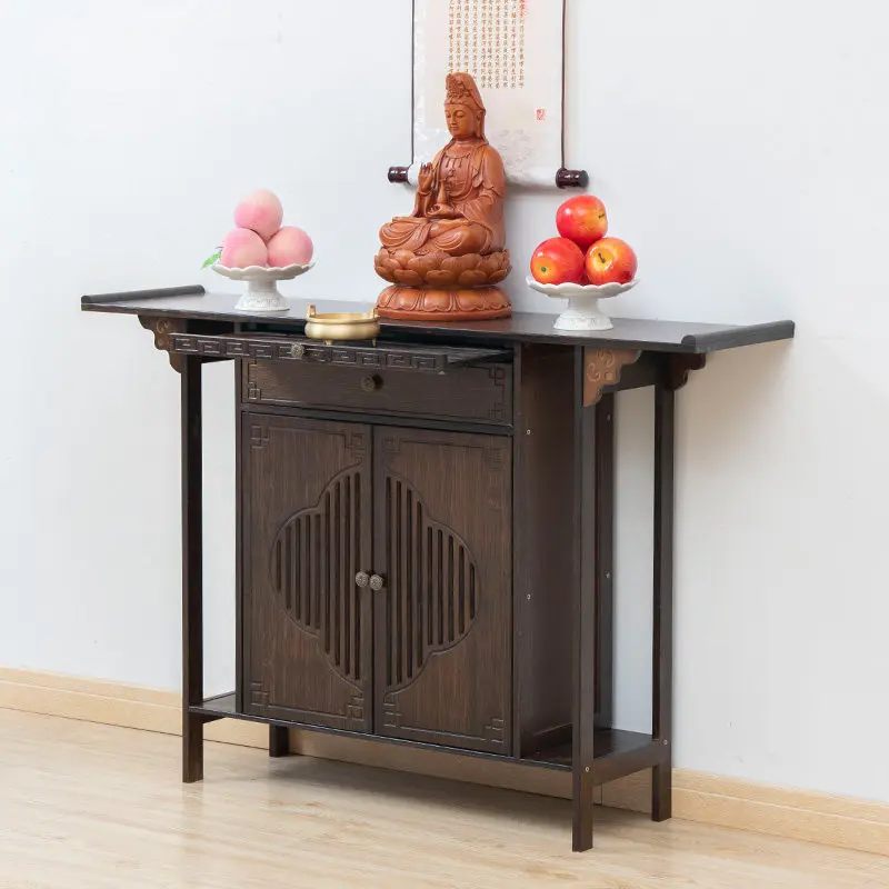 Cz nanzhu entrance cabinet facing the door, non-solid wood for home strip case all-in-one entrance table offering table