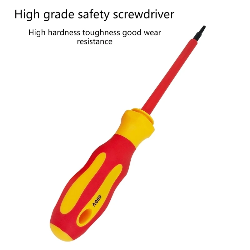 Insulated Screwdriver Set VDE Electrician Screwdriver Changeable Screw Driver with Bag Essential Tool for Home and Use