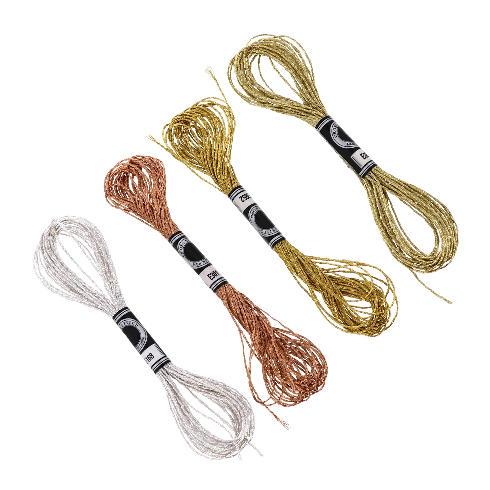

16Pcs Embroidery Threads Practical Cross Accessory Perfect Gift for Craft String Art Tassels Kids