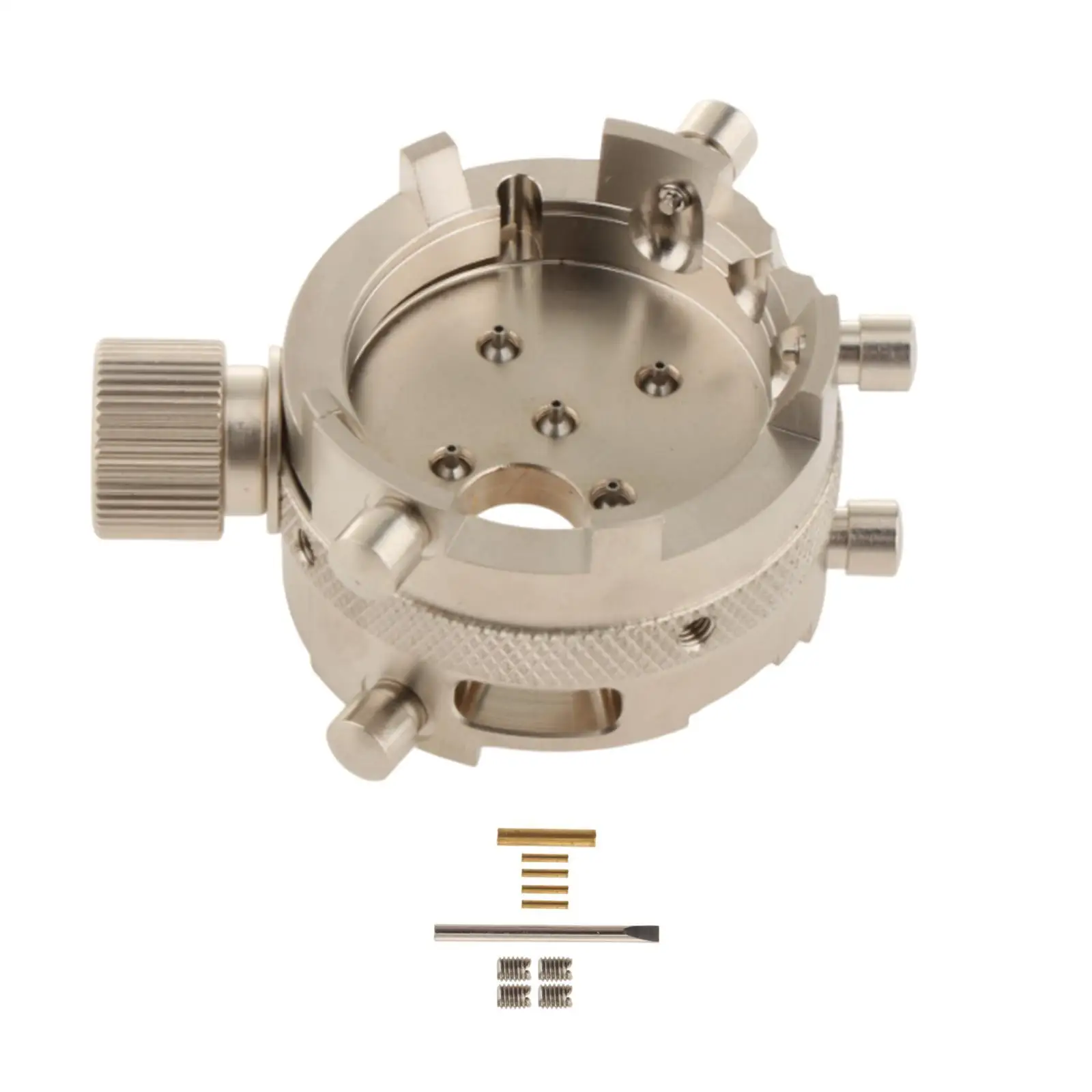 Uhrwerk-Halter, Uhrwerk-Basis, multifunktionaler, stabiler Uhrwerk-Befestigungssitz für Uhrmacher, für 7753, 7751, Einstellung