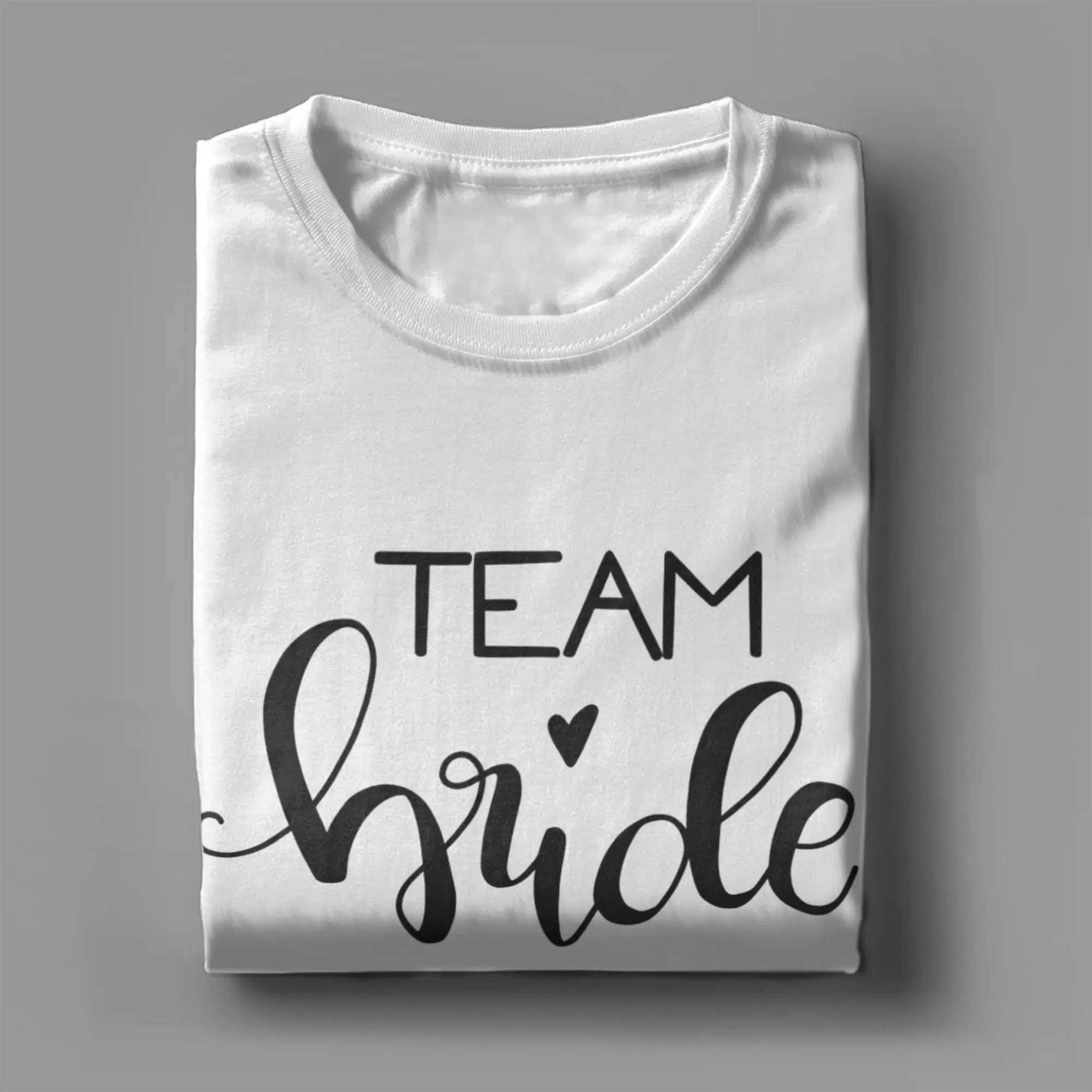 Men's Hearts Bride Bachelorette Party Team T-Shirts Pure Cotton Top Tees Beach Y2K Short Sleeve T-Shirt O-Neck Hip Hop Tshirt