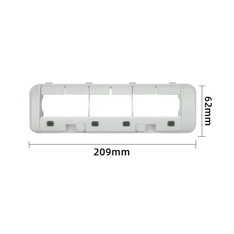 مناسبة لـ Dreame L10s Ultra/L10S Pro/S10 Pro/S20/X20/W10S/L30/L20 Ultra ملحقات روبوت تنظيف الأرضيات غطاء فرشاة الأسطوانة