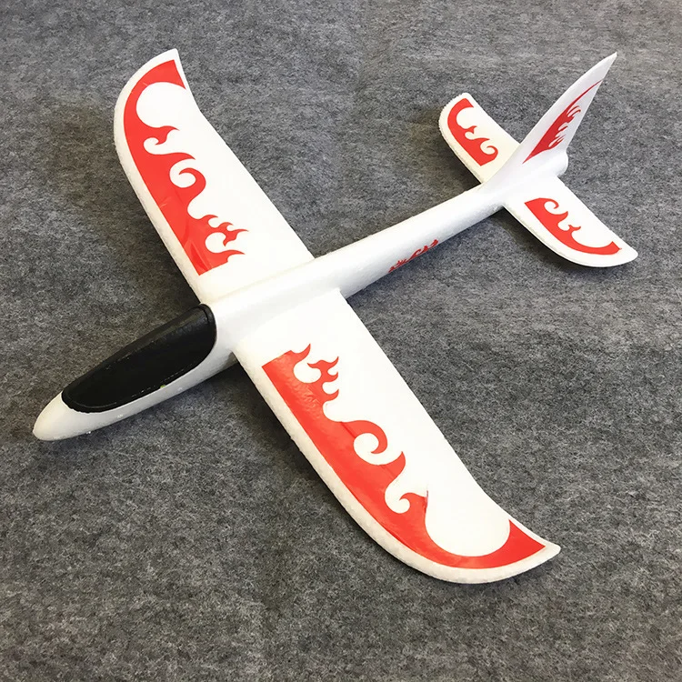 

Kid Airplane Toy EPP Foam Glider Outdoor Throwing Game Fun Flying Plane for Boys Girls Active Play Launch Toy Educational Gift
