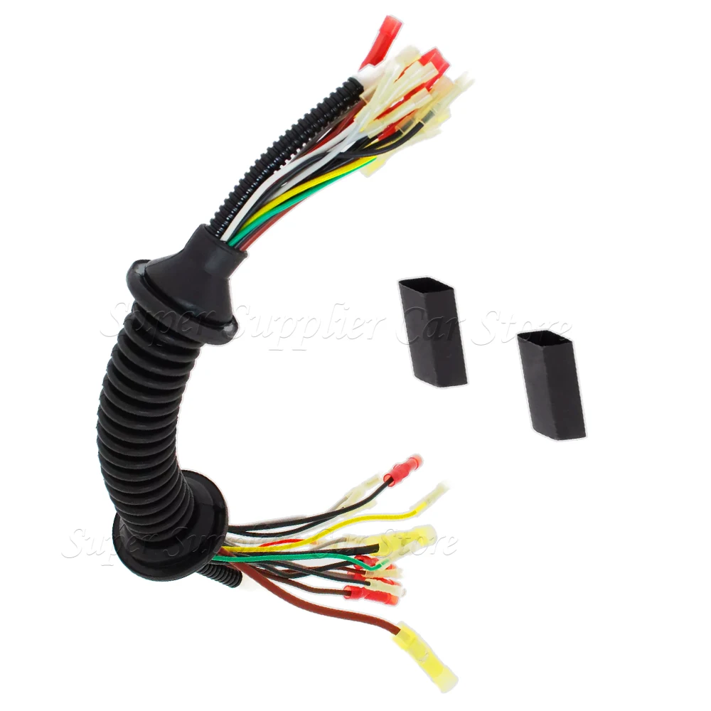 For FIAT 500 2007-2015 Tailgate Wiring Loom Repair Set Kit Rear Door Harness Cable 503020 51798181 51277102 2320050 V25-83-0001
