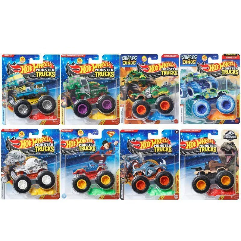 em-estoque-rodas-quentes-esmagadas-carro-monstro-caminhoes-brinquedos-meninos-1-64-diecast-rebel-leao-superman-jeep-rinomite-veiculos-modelos-presente