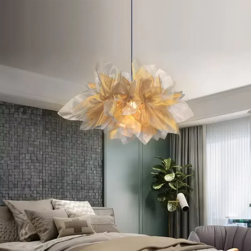 LED Strip Light Gold Soft Translucent Decorative Lighting for Bedroom Living Room Cafe Boutique Hotel Chandelier