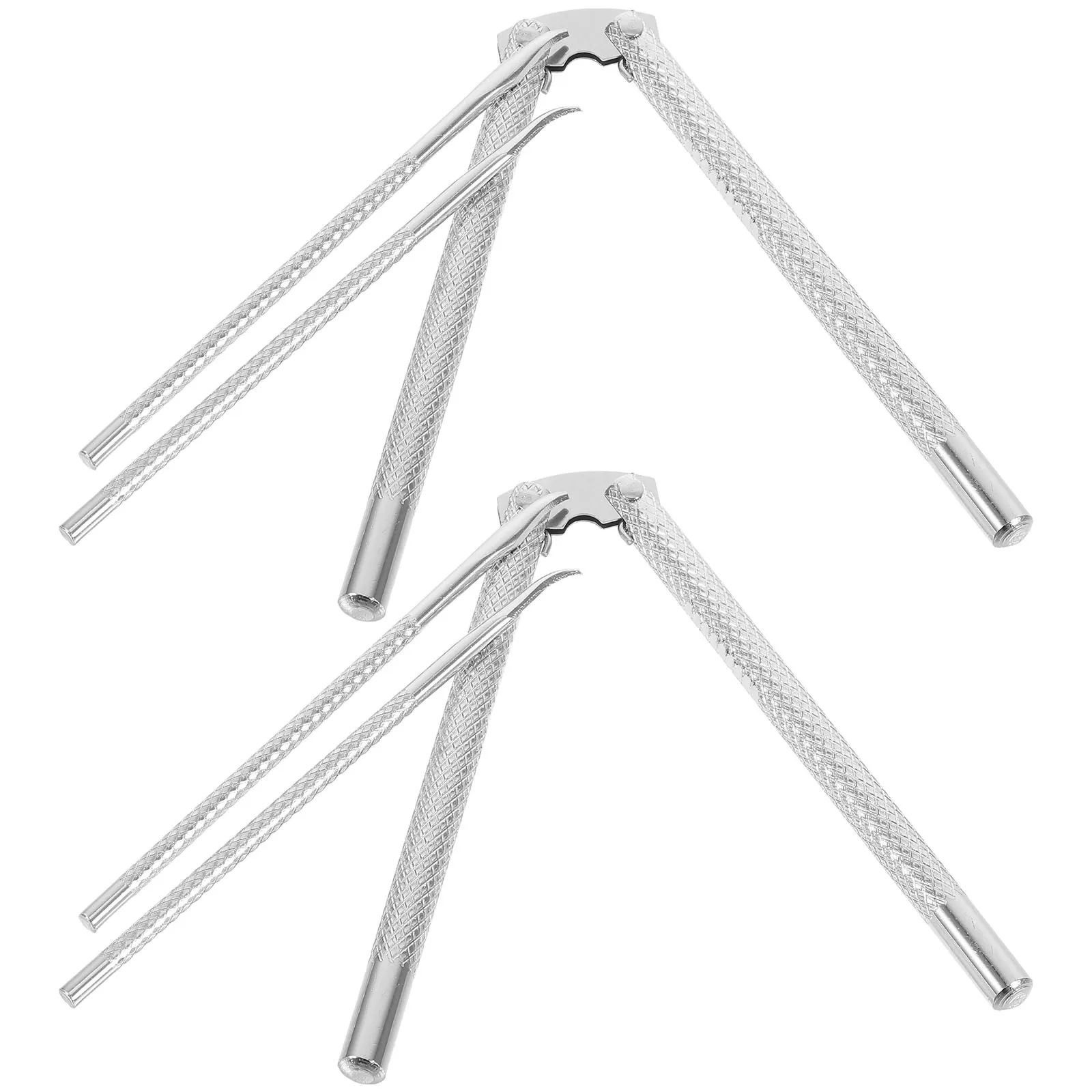 

Stainless Steel Walnut Clip Crab Leg Crackers Tool Tools for Eating Silver Grabber Metal
