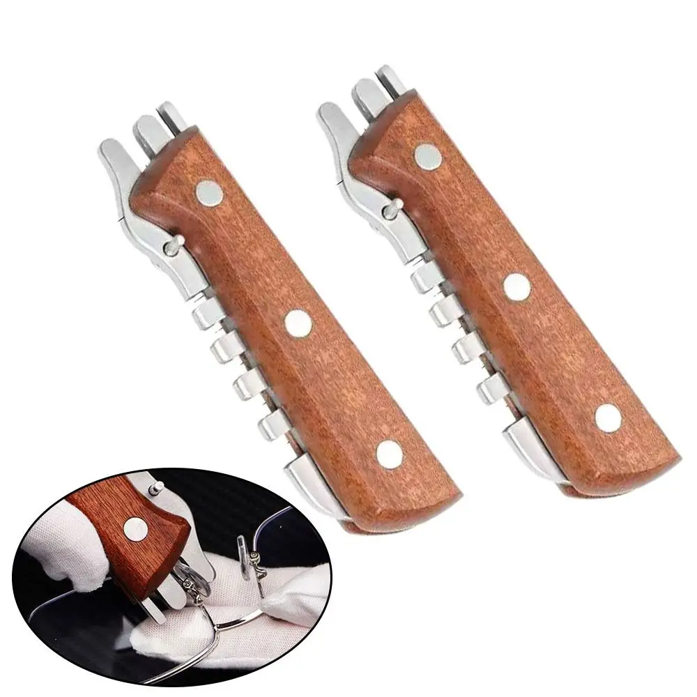 Hand Held Glasses Repair Tools Universal Fit Multi-Functional Eyeglasses Temple Bend Hand Tool Sets Frame Adjustment