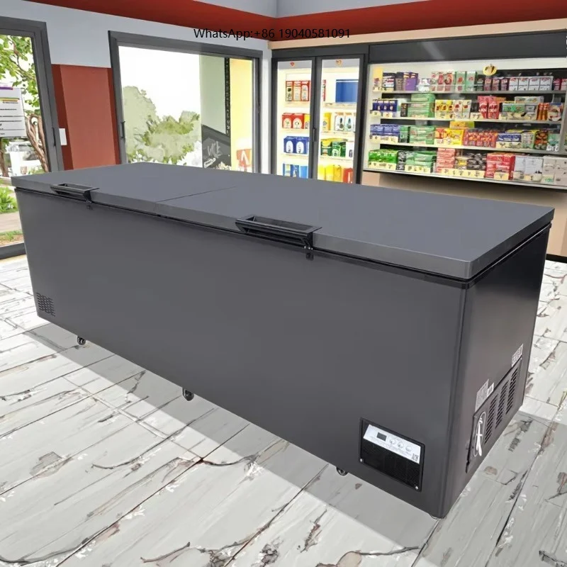Commercial Kitchen Freezer Low-Temperature Horizontal and Chest Freezer High Efficiency Refrigeration Equipment
