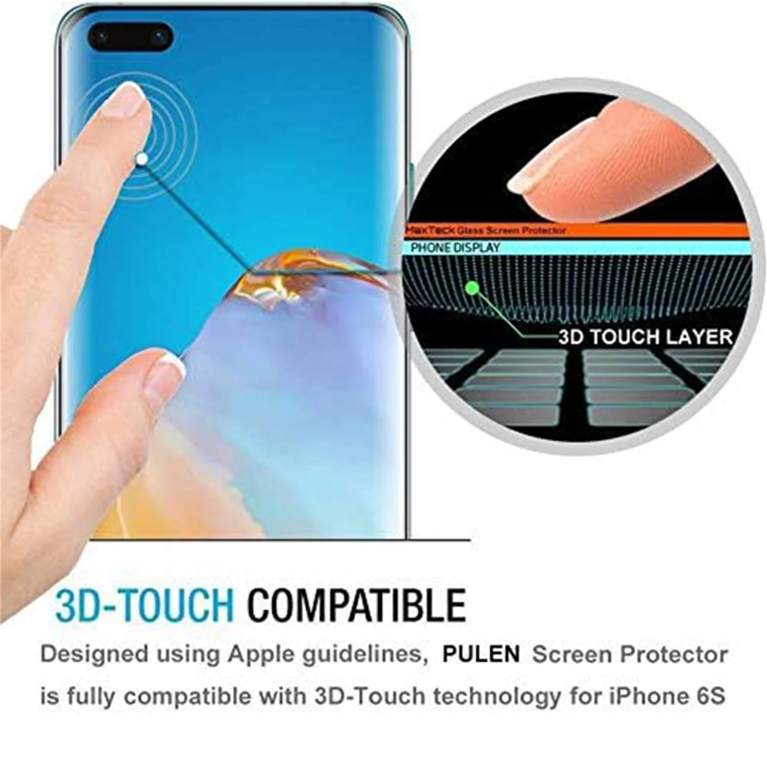 

Для Huawei P40 Pro 2/4 шт. HD защитная пленка для экрана из закаленного стекла