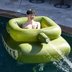 PVC Inflatable Water Toys Inflatable Tank Floating Mat Swimming pool Strong Buoyancy floating bed