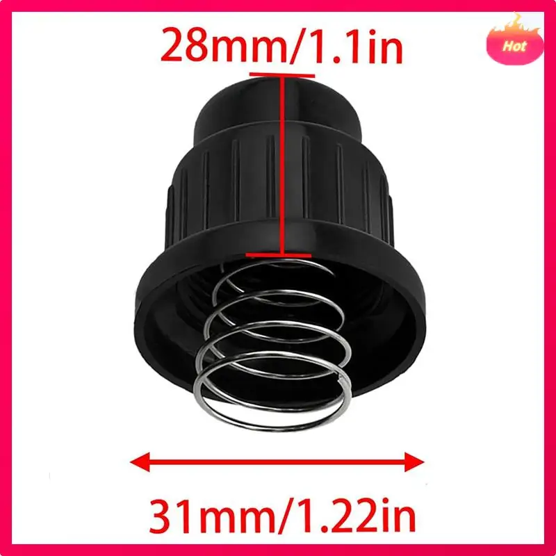 AD-2Pcs AA زر الشاعل التبديل الشاعل غطاء أزرار و الربيع الشاعل غطاء أزرار استبدال الشواية