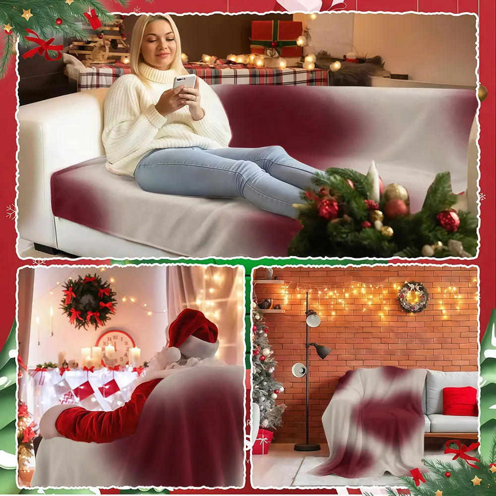 Sweet Berry Vibes Winter Summer Flannel Blanket Throw Fleece Soft Fuzzy Plush Cozy Fleece Blankets for Sofa Ideal Gifts