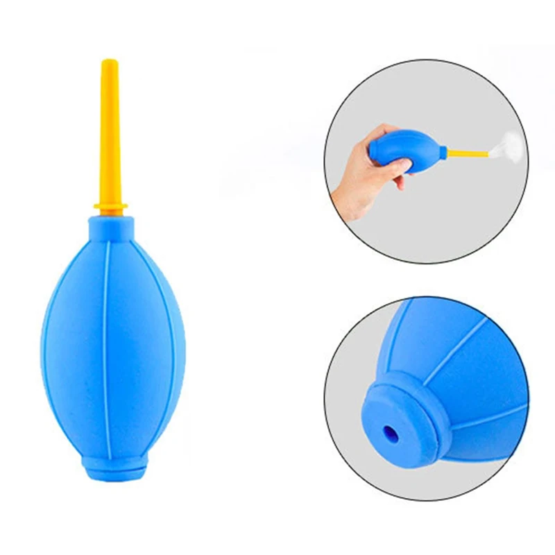 1Pcs Random Color Hearing Aids Air Blower Dust Cleaner Silicone Maintenance Cleaning Ball Pump Duster Ear Tool Cleaning Health