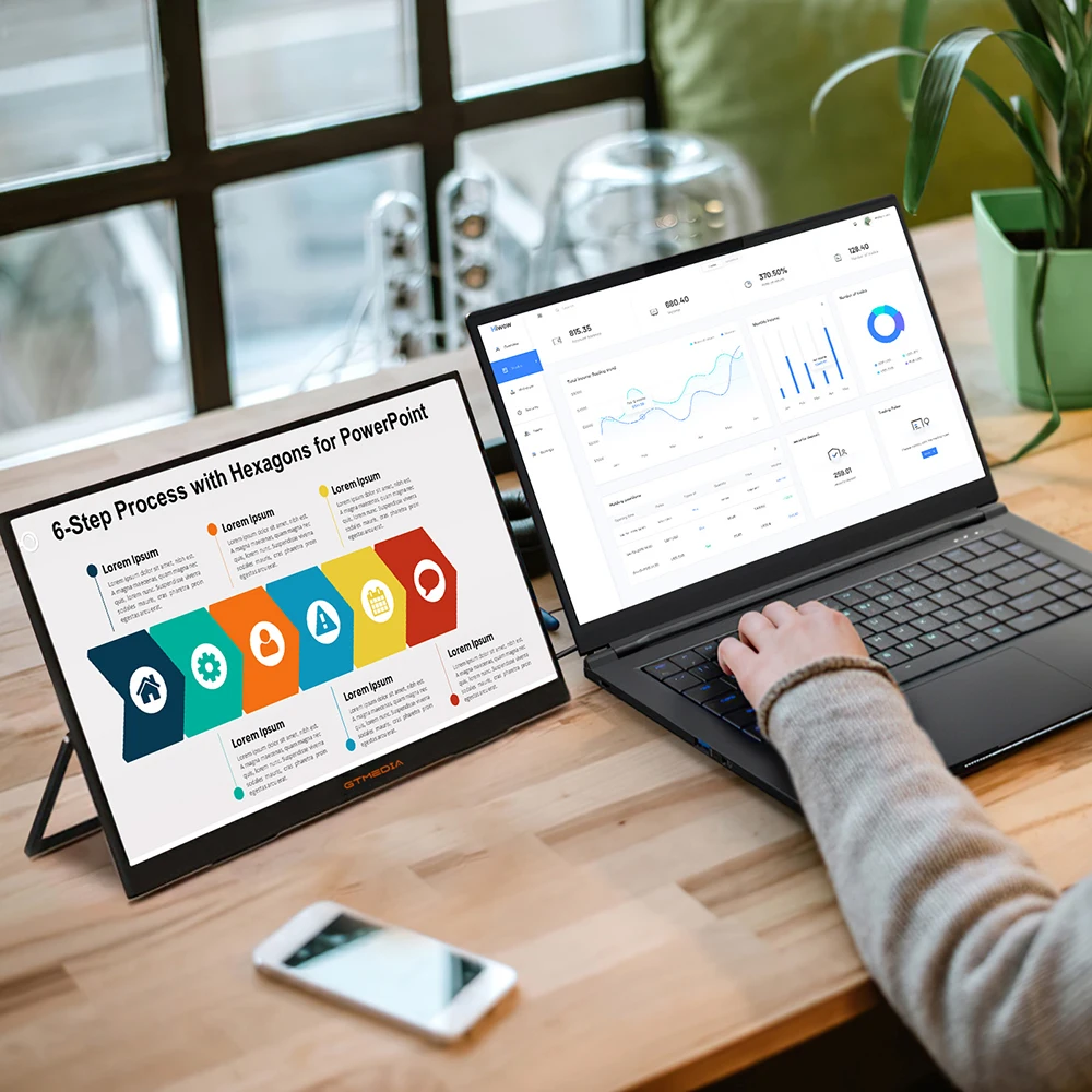 High Quality 15.6 Inch 1920x1080 USB-C IPS Portable Screen for Laptop PC for Sale At Factory Dire