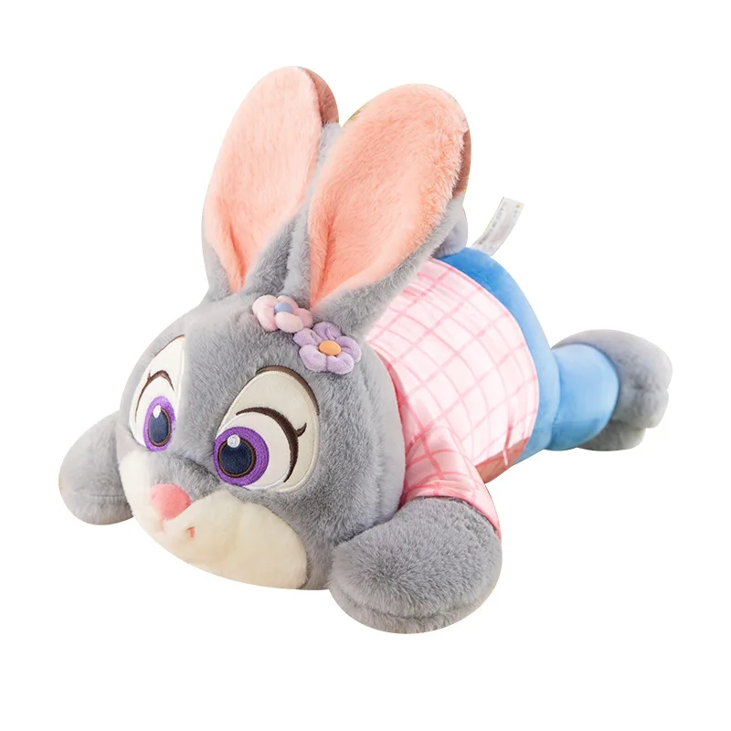 Disney Cute Zootopia Judy Nick Clawhauser Plush Toy Stuffed Animal Kids Birthday Xmas Gift for Girls Soft Doll Pillow Present