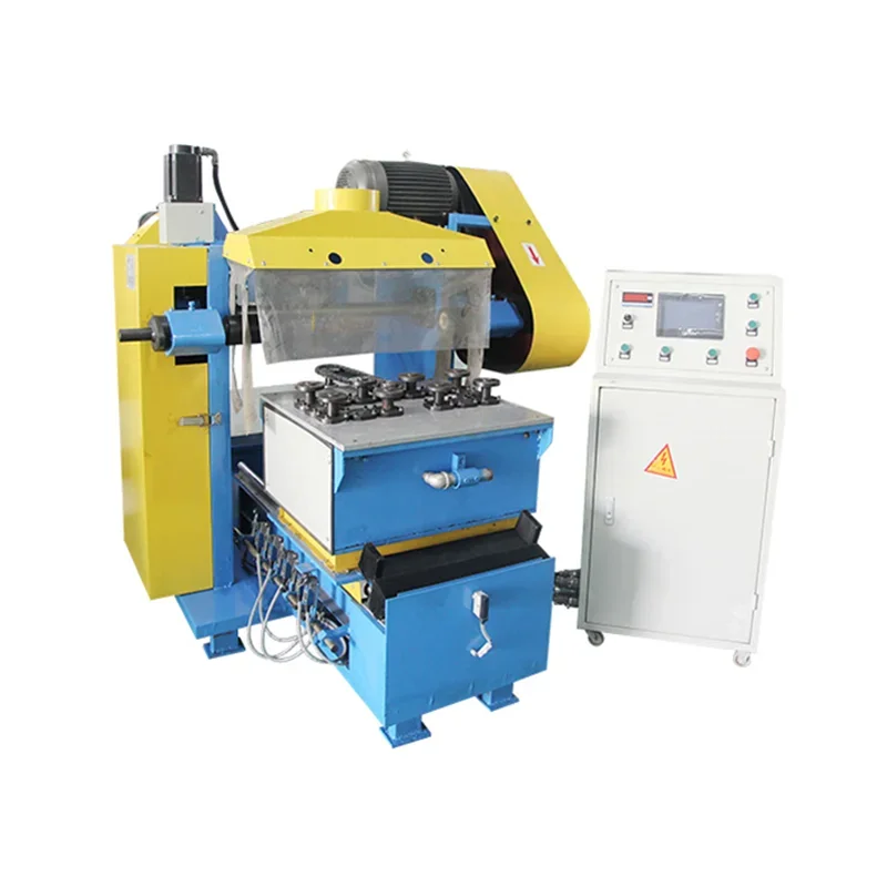 Industrial metal polishing machine for sheet metal mirror finish polishing