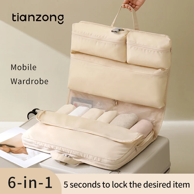 

Tianzong Travel Cosmetics Bag, Travel Business Trip Suitcase Organizer Bag, Clothing Cosmetics Bag, Intimates and Intimates Pack