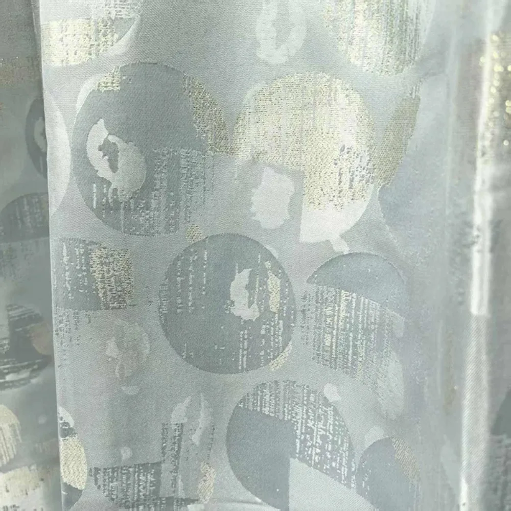 Finished Luxury Semi Blackout Curtains for Bedroom Living Room Balcony Drapes