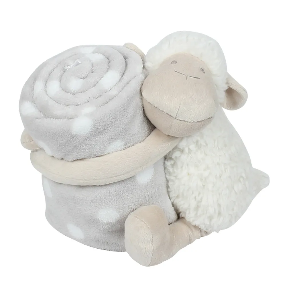 Stuffed Animal Lamb Toy Sheep for Kids Comfort Blanket Toys Small Animals Baby Pillow - view 6