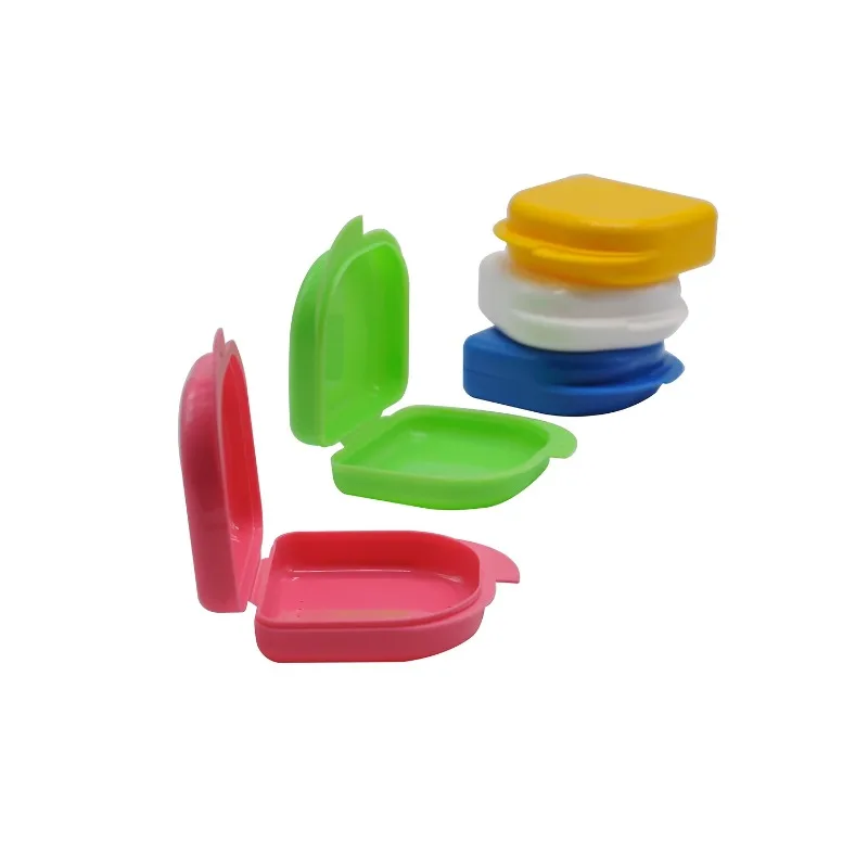 Portable Silicone Mouth Guard Storage Case Boxing Sanda Sports Teeth Protector Container Orthodontic Aligner Holder Retainer