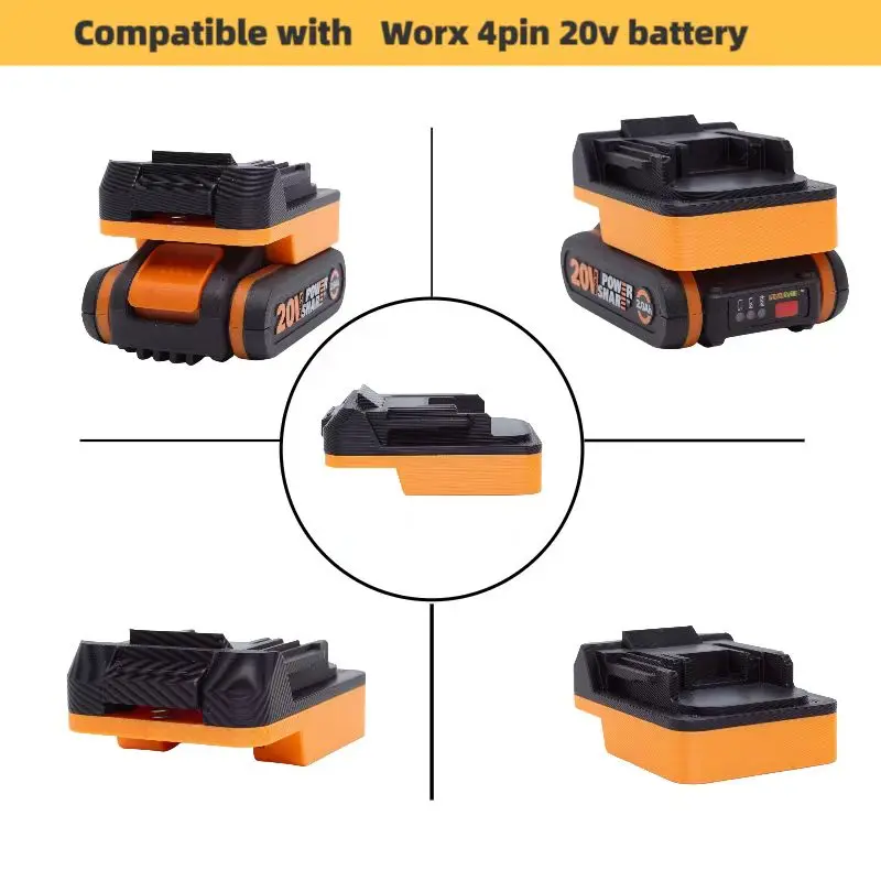 Imagem -05 - para Absx Makita Adaptador para Absx 20v 4pin Bateria Li-ion Converter para Makita 18v bl Conversor de Ferramenta Elétrica Apenas Adaptador