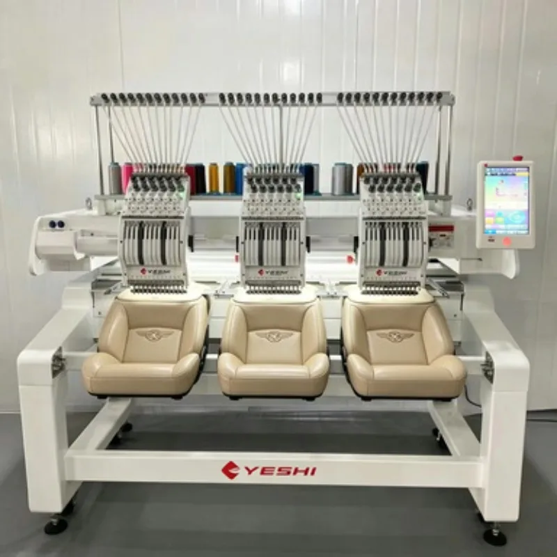 Beginner Embroidery Machine Single Head 7 Needles Embroidery Sewing Machine 241 Built In Stitches Home Use