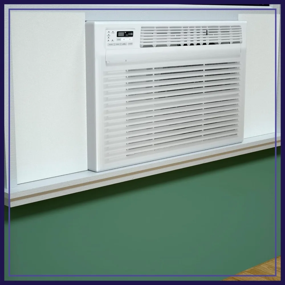

Window Air Conditioner Seal, 2-Piece EVA Foam Panels, 17x10in, Draft & Heat Insulation, Easy Install