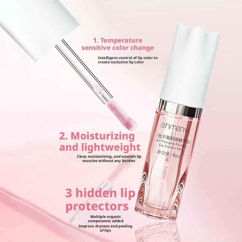 Alles-in-één lipolie Lichtgewicht getinte, opvullende, hydraterende lipgloss Lippenbalsem voor dag en nacht Gebruik Lip Glow Oil Geen plakkerige make-up