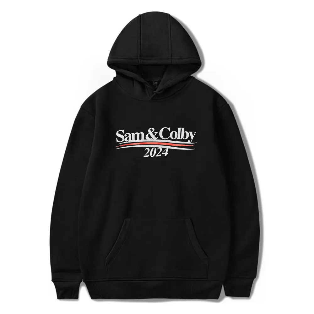 XPLR Sam and Colby 2024 Campaign Hoodie Merch Unisex Winter Long Sleeve Pullover Hooded Streetwear