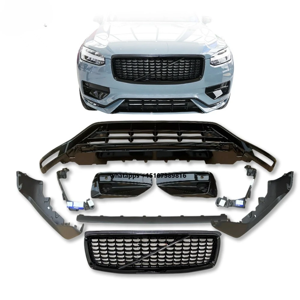 

New FUHENG for V0lv0 XC90 2015-2025 Thor Upgrade Front Bumper Sport R-design Kit Old Model to New Facelift Body Kit High Quality