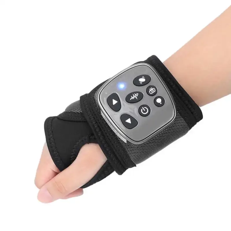 Rechargeable Intelligent Bracer Wrist Heating Wrap Compression Therapy Massager