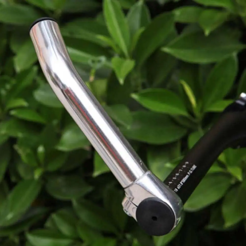 1 paire d'extrémités de barre de vtt durables en alliage d'aluminium, accessoires de cyclisme, repose-vélo, extrémités de guidon, poignées de vélo