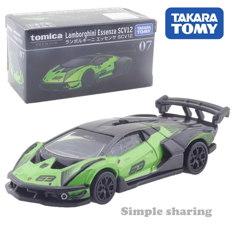 Takara Tomy Tomica Premium 07 Lamborghini Essenza SCV12 1/70 Car Alloy Toys Motor Vehicle Diecast Metal Model for Children