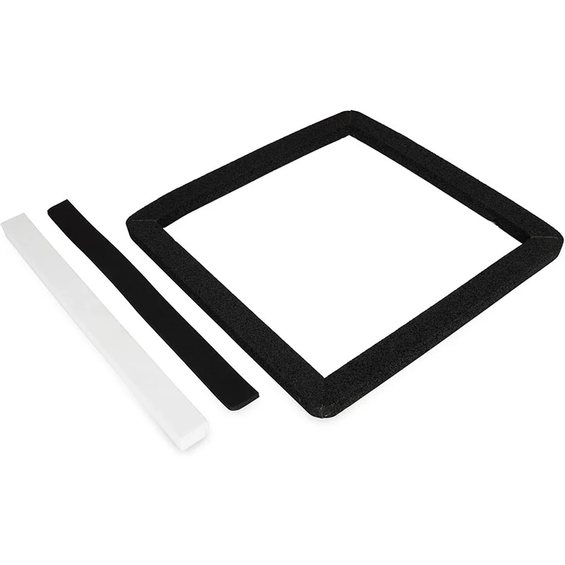 

14x14 Inch RV Roof Air Conditioner Gasket With Self-Adhesive Leveling Pads Waterproof Compression Seal For Caravan Motorhome