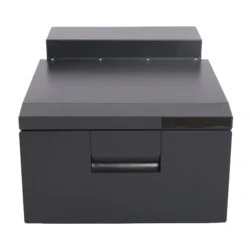 Rapid Cooling 28L Camper Fridge 12V Compressor Refrigerator Built In Drawer Freezer for Road Trip