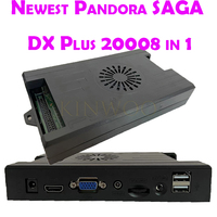 Newest Pandora Game Box SAGA DX plus 20008 in 1 PCB Board sanwa Joystick LED Button Power Supply for Bartop Machine Cabinet HDMI