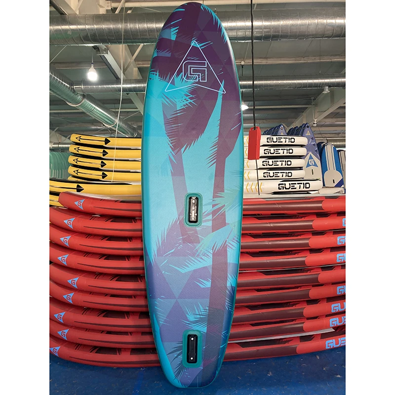 New Design OEM windsurfing sup inflatable stand up paddle board customized  with sail