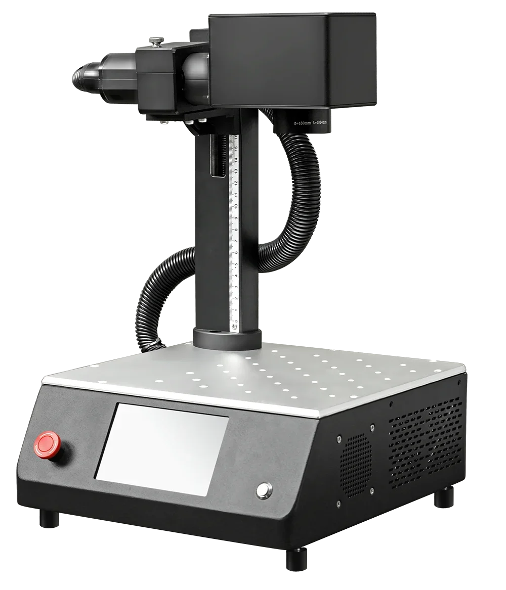 Smart Laser Marking Machine Desktop Operation by Handheld Cate and Logo Marking